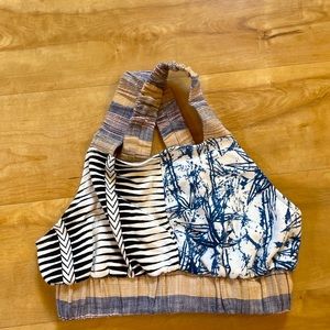 BDG Patterned Bra Top Urban Outfitters